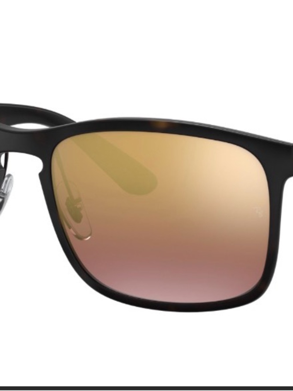 NEW—Ray-Ban Super lightweight Havana/Chromance Polarized Sunglasses